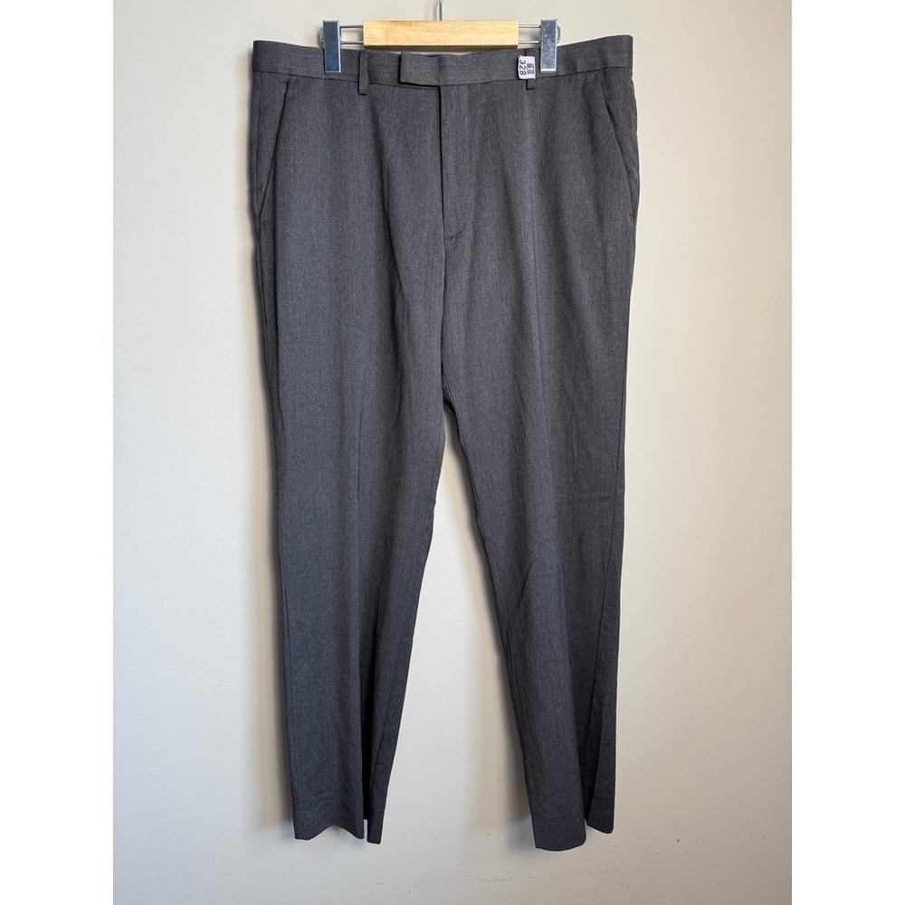 Banana Republic Tailored Slim Fit‎ Dress Pants Gray Wool Lanificio F.lli Cerruti
